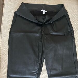 Bar lll faux leather leggings chic and stylish